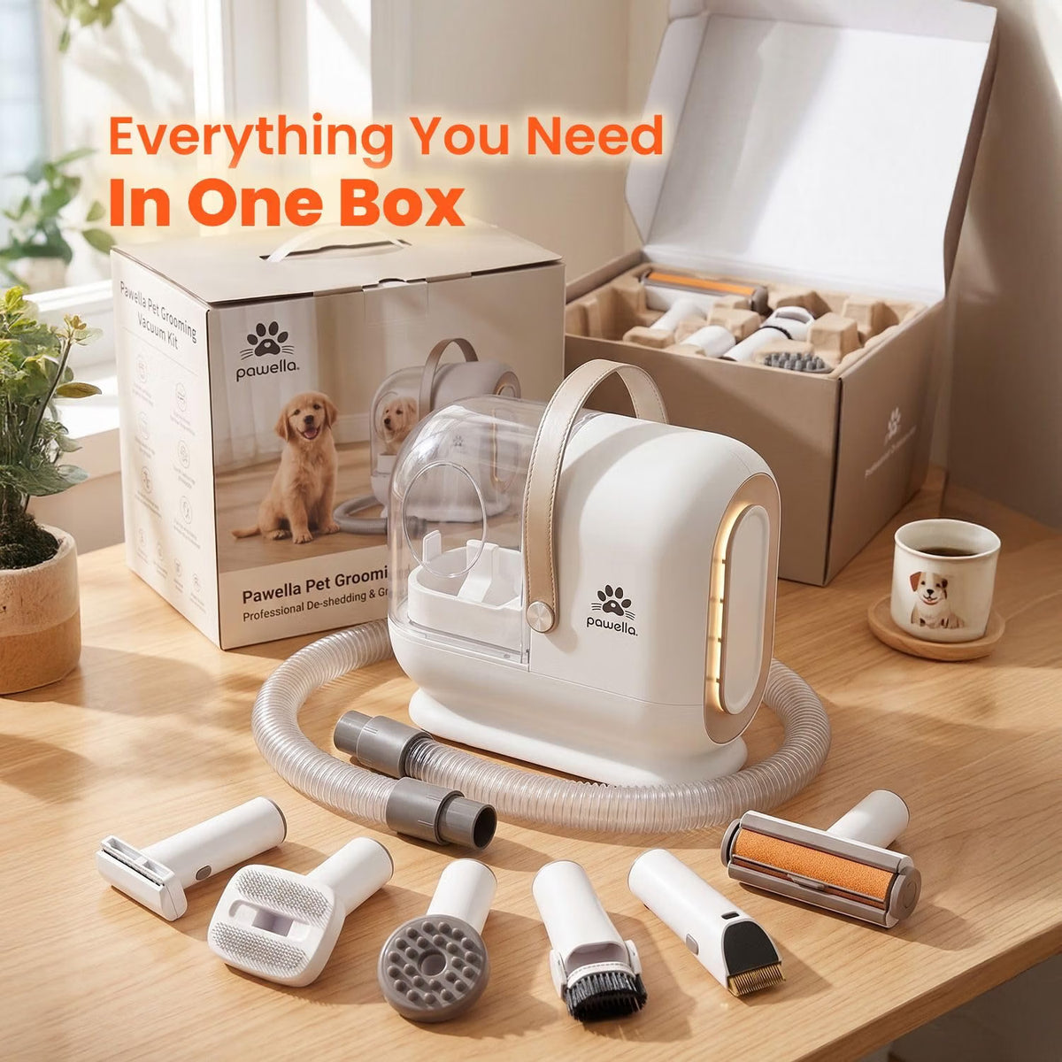 Portable Pet Grooming Vacuum