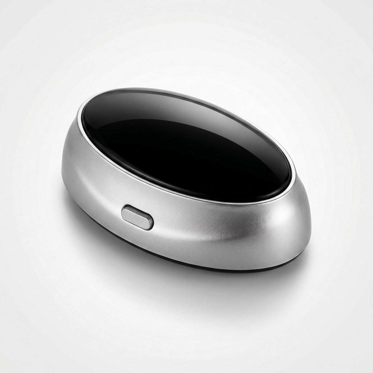 The Quietvana anti-snore device shown at an angle on a soft grey background